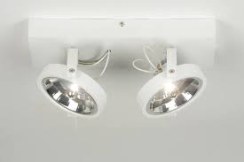 Deckenleuchte 71561 Modern Design Industrielook Weiss Lampen Deckenstrahler Design