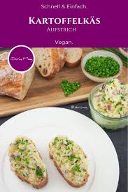 Herzhafter Brotaufstrich Kartoffelkas Vegan Vegane Brotaufstriche Rezepte Vegane Rezepte