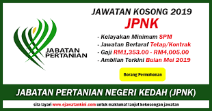 Antara khidmat kepakaran yg ditawarkan adalah : Jawatan Kosong 2019 Di Jabatan Pertanian Negeri Kedah Jpnk Ejawatankini Com