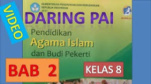 Soal essay agama islam kelas 8 semester 2 ini belum dilengkapi beserta kunci jawaban pai kelas 8. Video Daring Pai Smp Kelas 8 Bab 2 Menghindari Minuman Keras Judi Pertengkaran Kurikulum 13 Youtube
