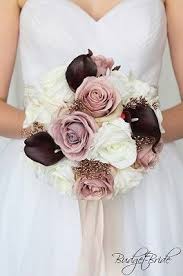 Quartz Wedding Flower Brides Bouquet Silk Wedding Flowers Silk Flowers Wedding Wedding Bridal Bouquets Bridal Bouquet Calla Lillies