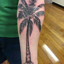 120 Best Palm Tree Tattoo Designs And Meaning Ideas Of 2019 With Images Palm Tree Tattoo Tree Tattoo Men Tree Tattoo Calf