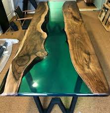 Table Collection Epoxy Wood Wood Epoxy Resin Modern Minimal Rustic Natural Natural Shape Wood Resin Table Wood Table Design Resin Table