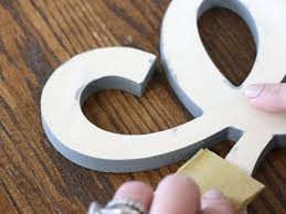 Read the instructions on the can to find out about drying time and how many coats are needed. How To Paint Wood Letters Painted Letters Craftcuts Com