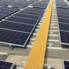 FRP Solar Panel Rooftop Walkway For System Maintain ...