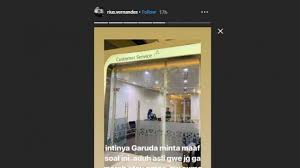 Ijen view hotel & resort. Garuda Indonesia Polisikan 2 Youtuber Buntut Kasus Kartu Menu Tulis Tangan