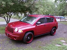 Black And Red Jeep Compass 2007 Jeep Compass Modifications 2007 Jeep Compass Jeep Compass Jeep Usa