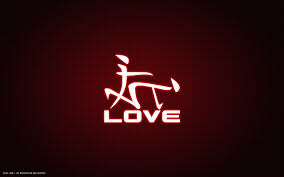 Love Word Japanese Letters Funny Red Simple Hd Widescreen Wallpaper Kanji Tattoo Love Words Love Signs