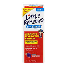 Little Remedies For Fevers Childrens Fever Pain Reliever