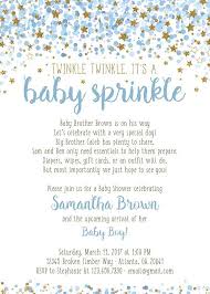 Blue Gold Stars Boy Baby Twinkle Sprinkle Shower Invitation Watercolor Glitter Star Circles Dots Textured Whimsical Printable Invite Printable Invitations Baby Sprinkle Invitations Baby Sprinkle Invitations Boy