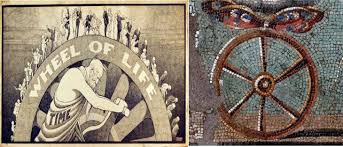 Winsor Mackey Wheel Of Time Compare To Pompeii Mosaic Example Of How Wheel Is Not Necessarily Wheel Of Fortune Wheel Of Fortune Mosaic Peace Symbol