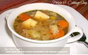 Oma S Potato And Cabbage Soup Made Just Like Oma Recipe Easy Vegetable Recipes Cabbage Soup Recipes Homemade Soup Recipe