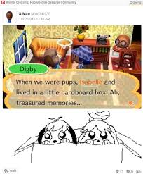 Isabelle And Digby S Backstory Animal Crossing Animal Crossing Funny Animal Crossing Memes Animal Crossing