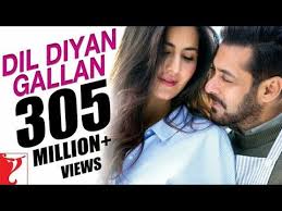 Dil Diyan Gallan Song Tiger Zinda Hai Salman Khan Katrina Kaif A Katrina Kaif Lagu Salman Khan