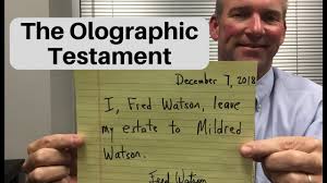 This sample is part of a large collection of uwp feature samples. Two Types Of Louisiana Last Wills Part One The Olographic Testament Rabalais Estate Planning Llc