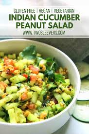 Indian Cucumber Peanut Salad Kakadi Chi Koshimbir Cucumber Peanut Salad Indian Food Indi Vegetarian Salad Recipes Veg Salad Recipes Indian Food Recipes
