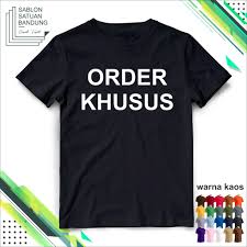 Mendesain baju sendiri sebenarnya bukan merupakan suatu hal yang sulit untuk dilakukan. Sablon Kaos Desain Sendiri Order Khusus 11 Shopee Indonesia
