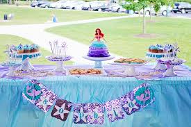 Christmas table decorations table decorations event decoration tables table lamps decorative sweet table decoration set napkin rings table. Sophia S Little Mermaid Under The Sea 4th Birthday Party Project Nursery