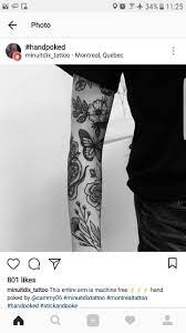 Too Dark And Solid But I Love Patchwork Sleeves Tattoos Patchwork Sleeve Artsy Tattoos