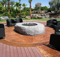 Choosing a granite cap for your fire pit will really bring the outdoor experience to life. Granite Stone Fire Pit Outdoor Living Southwest Boulder Stone