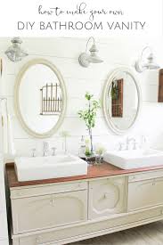 Repurposing older furniture as a bathroom vanity is nothing new, but lately i've been seeing it crop if you're considering bringing some vintage style into your bathroom, read on for some things to keep. How To Transform A Vintage Buffet Into A Diy Bathroom Vanity Making It In The Mountains