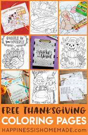 Free printable valentines coloring pages uploaded by admin on sunday, january 10th, 2021. Free Thanksgiving Coloring Pages For Adults Kids Happiness Is Homemade