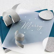 Translucent Vellum Printed In White Calligraphy Font Vellum Paper Vellum Transparent Paper