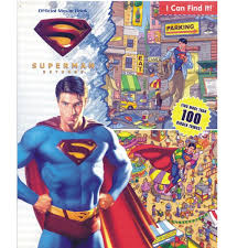 1989 superman a big coloring book golden #1215 new unused condition pics!! 23728 Superman Returns Official Movie Book Includes Activity P P 4 99 E Clips Usa