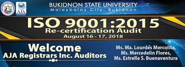 Ms iso 9001:2015 malaysian standard quality management. Iso 9001 2015 Re Certification Audit Bukidnon State University