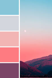 I've also included dark colors (blues and purples) to use in the foreground or for a night sky. Sunset Color Palette Sunset Color Palette Retro Color Palette Pastel Colour Palette