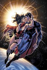 Superman And Wonder Woman The Kiss 12 Inch Statue Superman Wonder Woman Justice League Comics Wonder Woman Comic