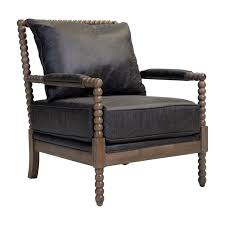 Accent chairs with arms such as clovp; Furniture Of America Montrose Traditional Wood Accent Chair In Dark Gray Idf Ac6165gy Ac