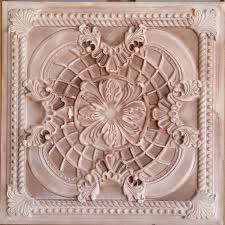 Ceiling Design Faux Tin Finishes Beige Color Embossed Coffee Etsy Faux Tin Ceiling Tiles Faux Tin Ceiling Tiles