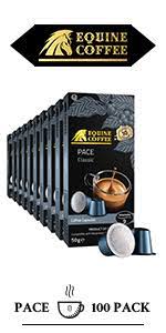 Best coffee capsule machine nzymes complaints/horses. Equine Coffee Pods For Nespresso Original 100 Pack Italian Nespresso Compatible Capsules Not Vertuo Pace Classic Dark Roast Espresso Amazon Com Grocery Gourmet Food