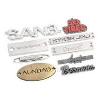 Cina logo in metallo personalizzato per abbigliamento ...