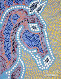 Dot Painting Painting Horse Dot Painting By Valentina Miletic By Valentina Miletic Dot Art Painting Aboriginal Dot Painting Dot Painting
