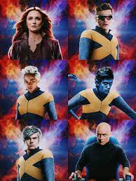 X Men Dark Phoenix Team X Men Nightcrawler X Man