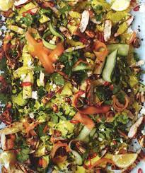 Chicken Tikka Lentil Spinach Naan Salad From Jamie Oliver S 15 Minute Meals Lentil Salad Recipes Indian Salads Jamie S 15 Minute Meals