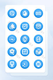 It can tell you about your remaining battery life, whether this icon lets you know that there is an active alarm clock set on your phone, which will go off at the specified time. Blue Gradient Alarm Clock Icon Mobile Phone Vector Graphic Life App Ui Ai Free Download Pikbest
