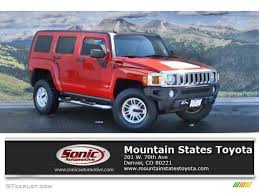 2006 Victory Red Hummer H3 119603902 Gtcarlot Com Car Color Galleries In 2020 Car Colors Hummer H3 Hummer