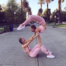 To vote, please use the stars on the bottom. Acrobatic Twins Teagan And Samantha Rybka Are Youtube Stars Daily Mail Online
