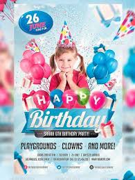 Birthday Party Flyer Templates Top 20 Best Birthday Party Flyer Templates Free Birthday Invitations Birthday Flyer Birthday Invitations Kids