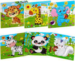 Childrens jigsaw puzzles age 6. Aitey Wooden Jigsaw Puzzles For Kids Ages 2 5 Toddler Puzzles 9 Pieces Preschool Educational Lear Jigsaw Puzzles For Kids Puzzles For Toddlers Puzzles For Kids