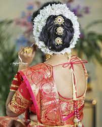 Pin By Pradeep Ray On Gajara Hair Bun Bridal Hair Buns Bridal Bun Big Bun Hair