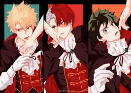 Take this to find out which of the three would be your bf! Bakugou Katsuki Todoroki Shouto Midoriya Izuku Boku No Hero Academia Bnha Mha My Hero Academia Episodes Hero My Hero