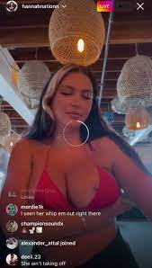 IG Live Drunk Slut Showing Off Huge Tits at the Bar 