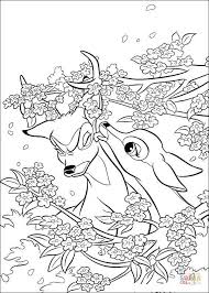 Download Faline And Bambi From Bambi Coloring Pages Bambi Coloring Pages Coloring Pages For Kids And Adults