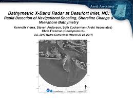 Pdf Bathymetric X Band Radar At Beaufort Inlet Nc Rapid