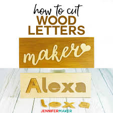 Learn how the cricut design space subscription works and why it's the best way to go if you own a cricut explore machine. Cut Wood Letters With Cricut Names Cake Toppers Puzzles Jennifer Maker