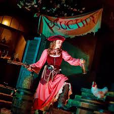 Red Disney Rides Disneyland World Pirates Of The Caribbean